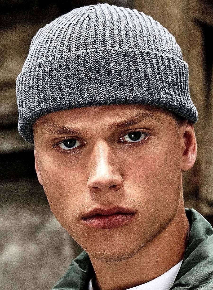 Czapka zimowa Fisherman, materiał z recyklingu