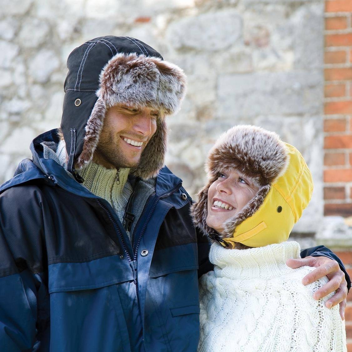 Czapka zimowa uszatka Sherpa