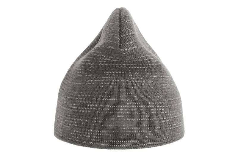 Czapka zimowa z odblaskową nitką, materiał z recyklingu