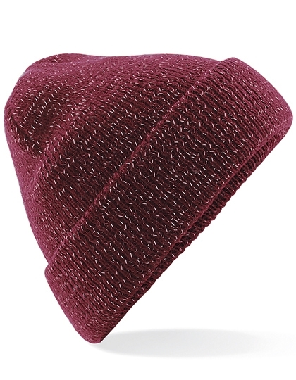 Czapka zimowa z odblaskowymi włóknami