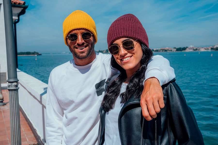 Czapka zimowa z wyrazistym splotem, jednowarstwowa