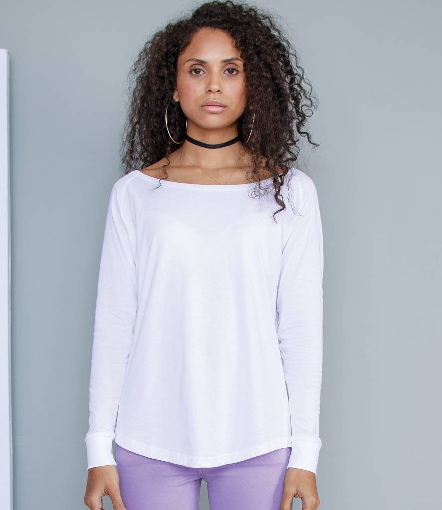 Damska bluzka z długim rękawem Loose