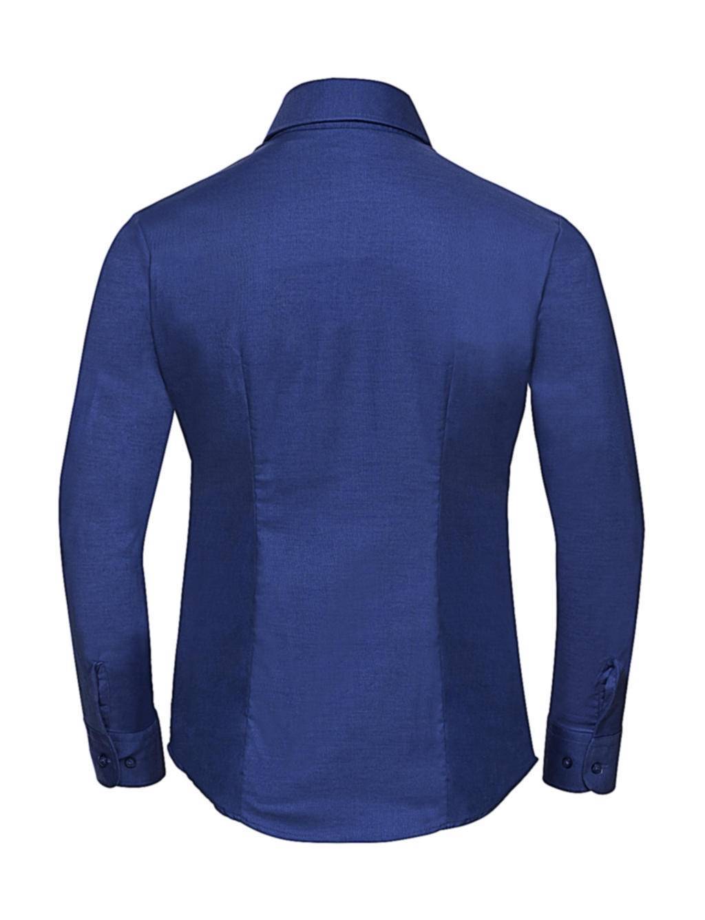 Damska elegancka koszula Oxford z długim rękawem