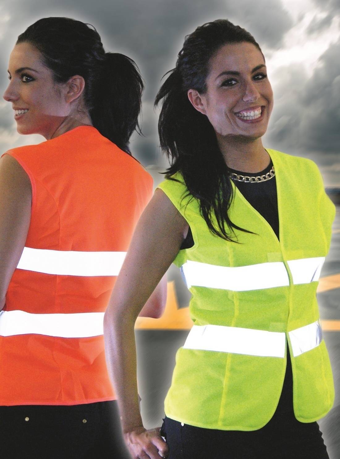 Damska kamizelka odblaskowa