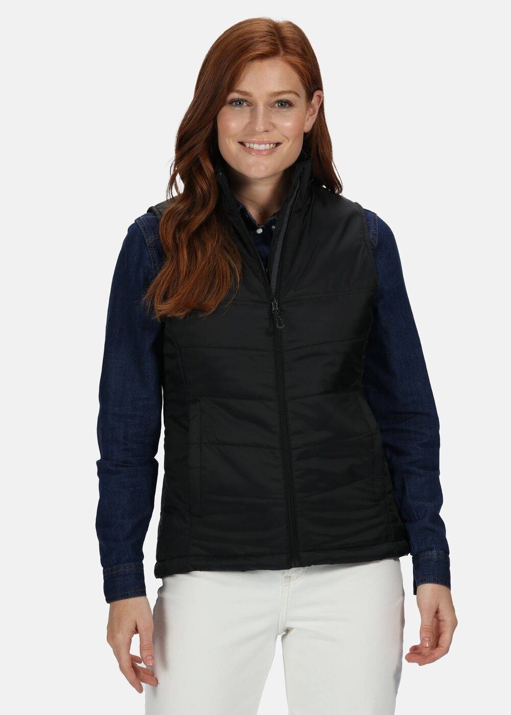 Damska kamizelka Regatta pikowana z wewnętrzną kieszenią