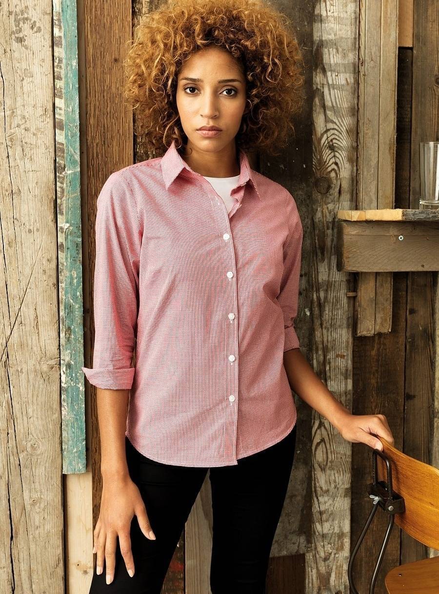 Damska koszula Microcheck