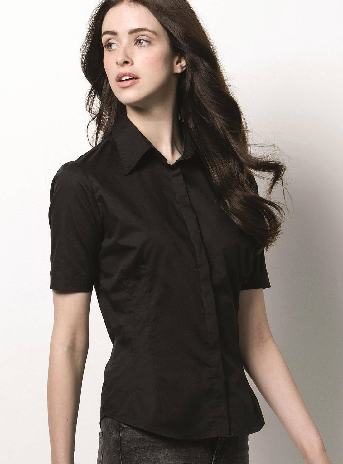 Damska koszula- model Bar Shirt Shortsleeve