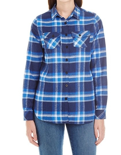 Damska koszula w kratę Plaid Flannel