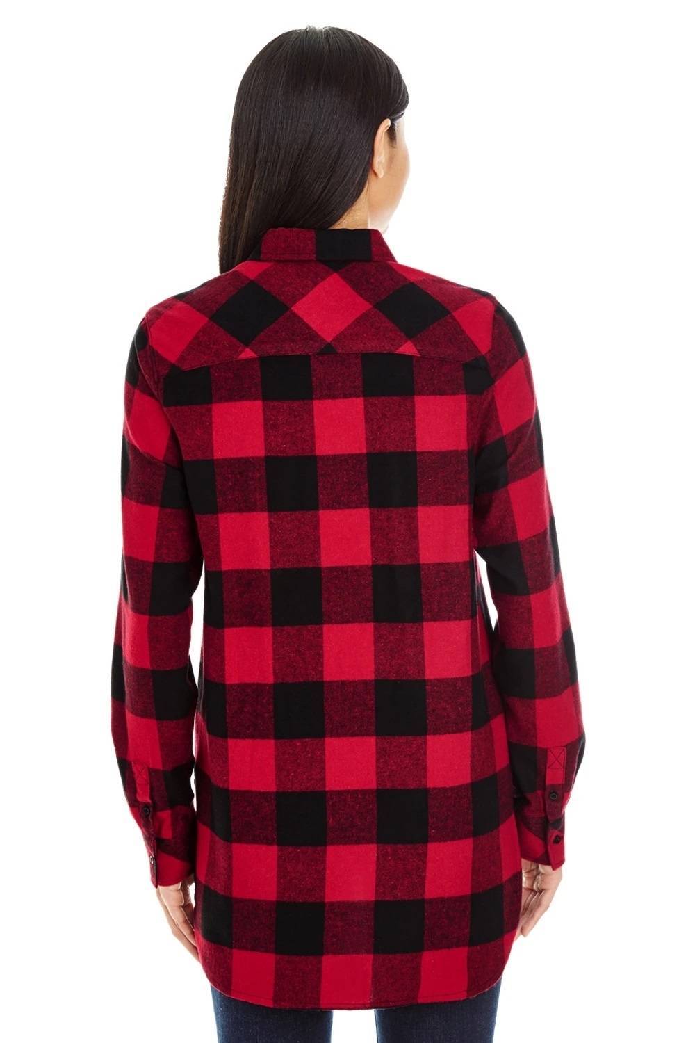Damska koszula w kratę Plaid Flannel