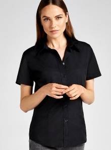 Damska koszula Workforce Poplin Shirt Short Sleeved
