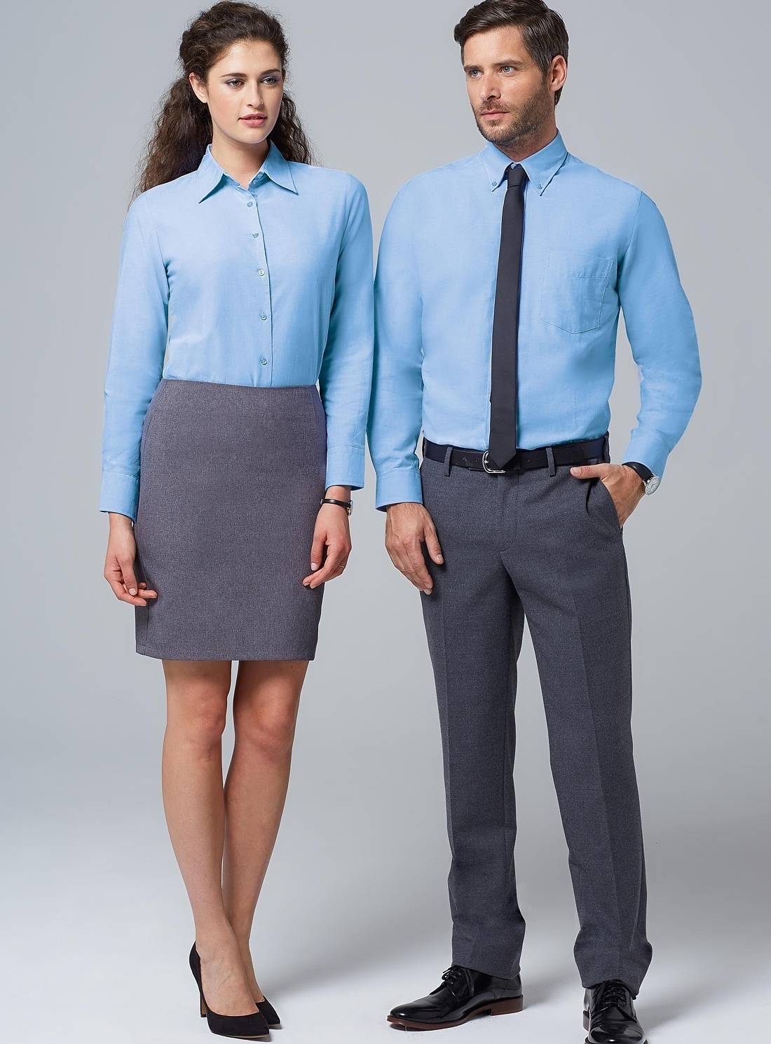 Damska koszula z długim rękawem Oxford Ambasady