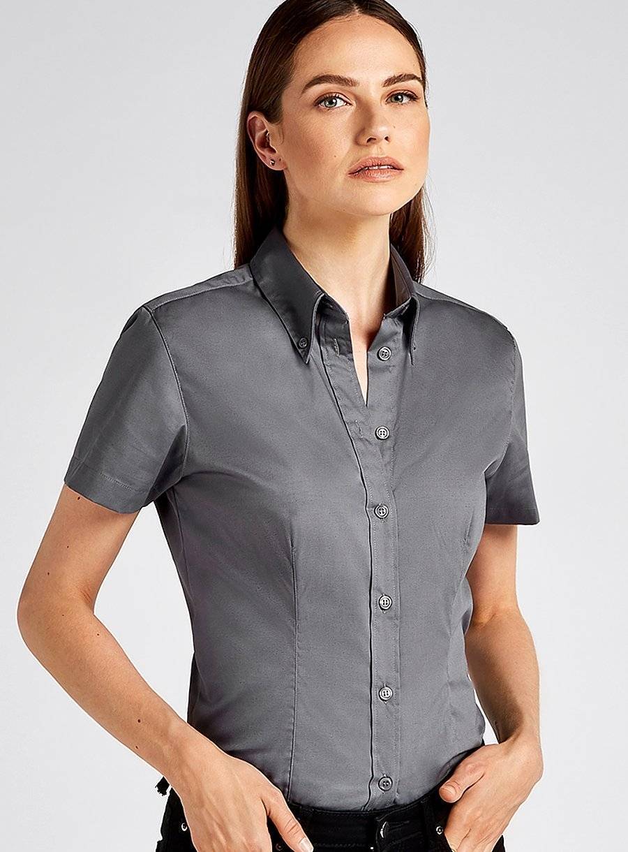 Damska koszula z krótkim rękawem Corporate Oxford