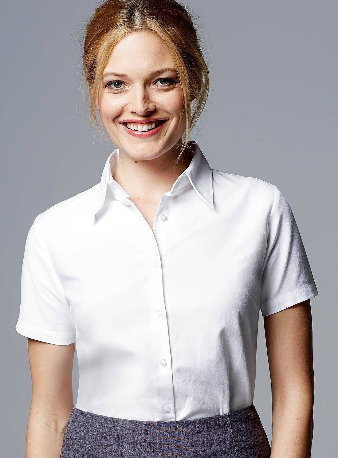Damska koszula z krótkim rękawem Oxford Elite