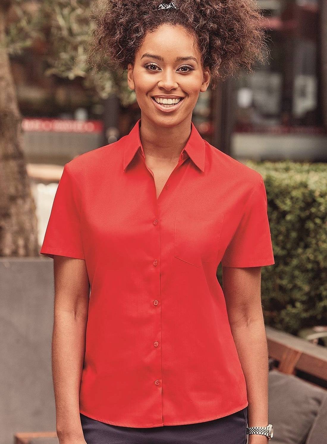 Damska koszula z krótkim rękawem Russell