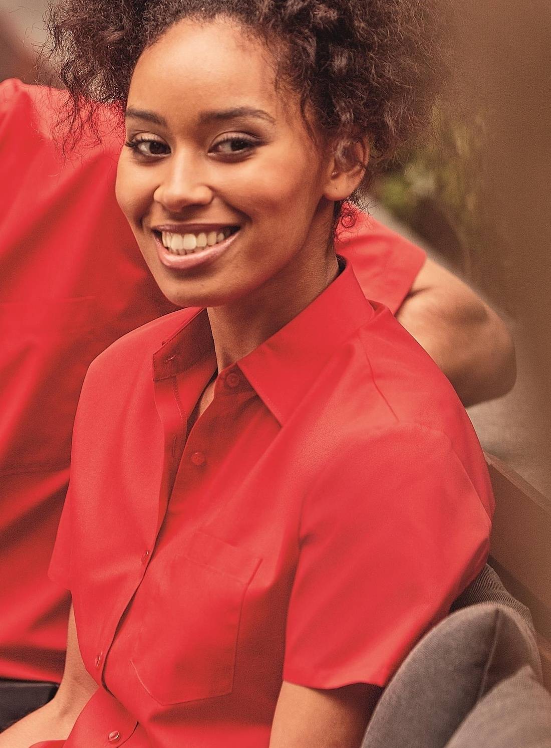 Damska koszula z krótkim rękawem Russell