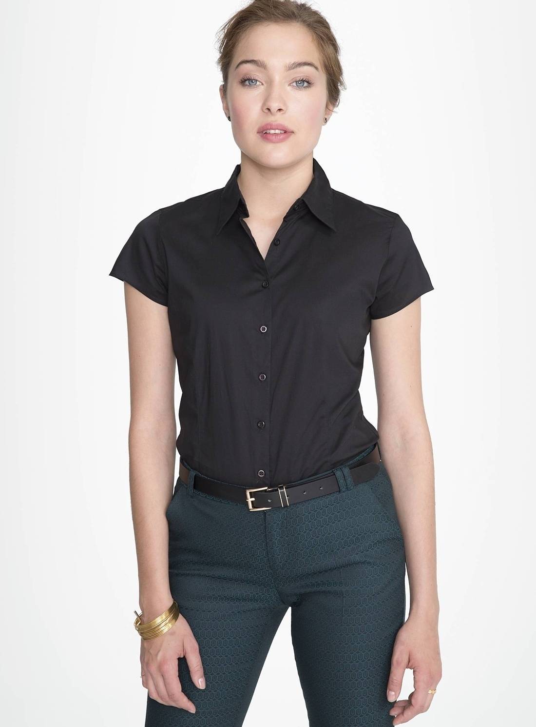 Damska koszula z krótkim rękawem Stretch Excess