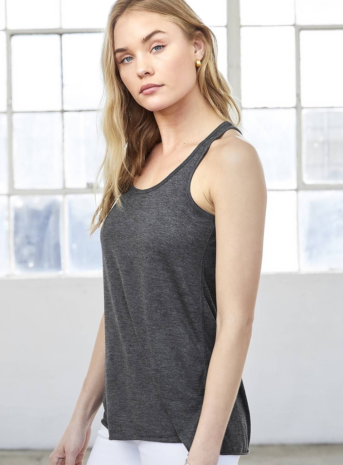 Damska koszulka na ramiączkach Flowy Racerback