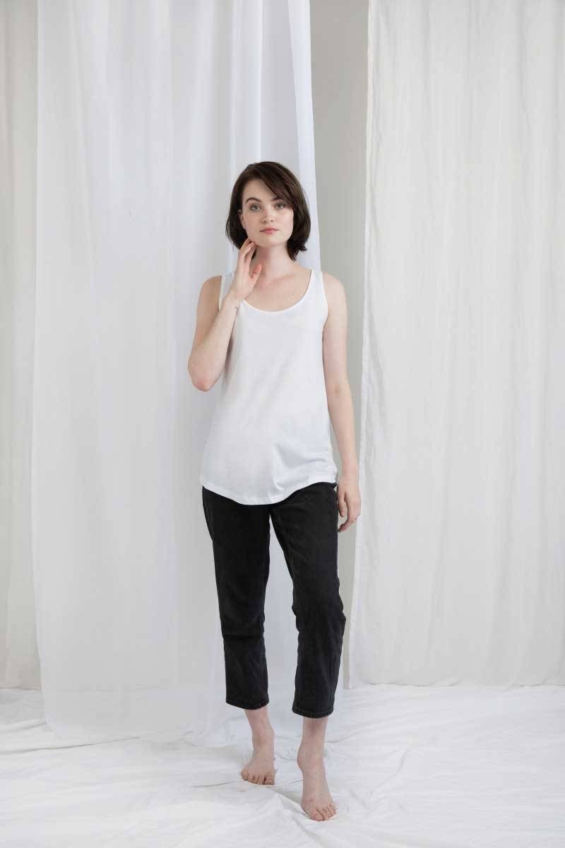 Damska koszulka na ramiączkach Loose Fit