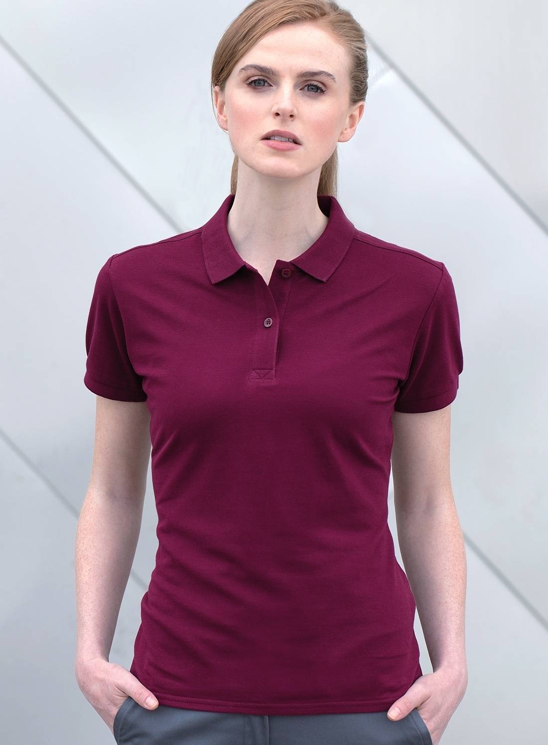 Damska koszulka polo Micro-Fine