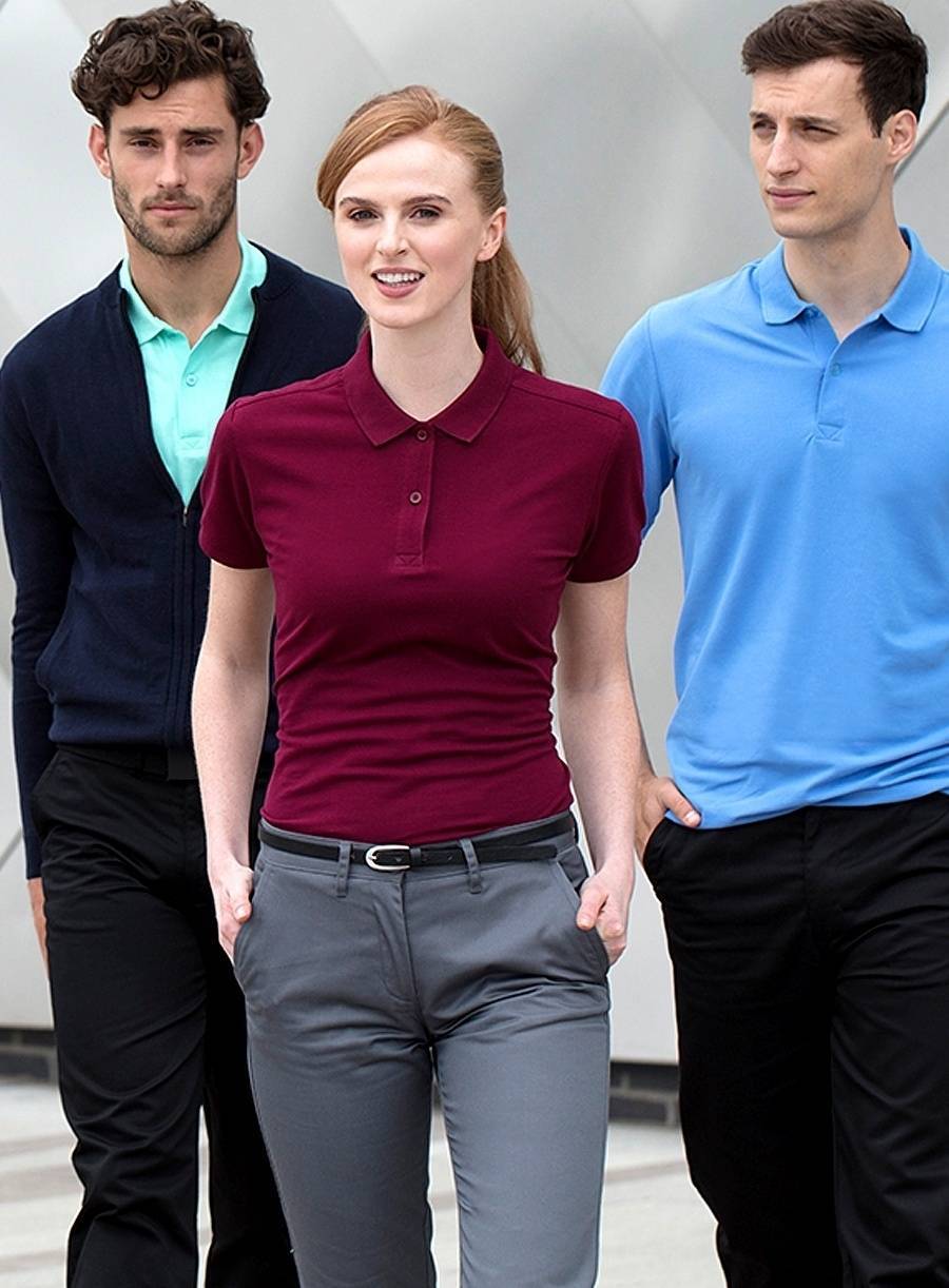 Damska koszulka polo Micro-Fine