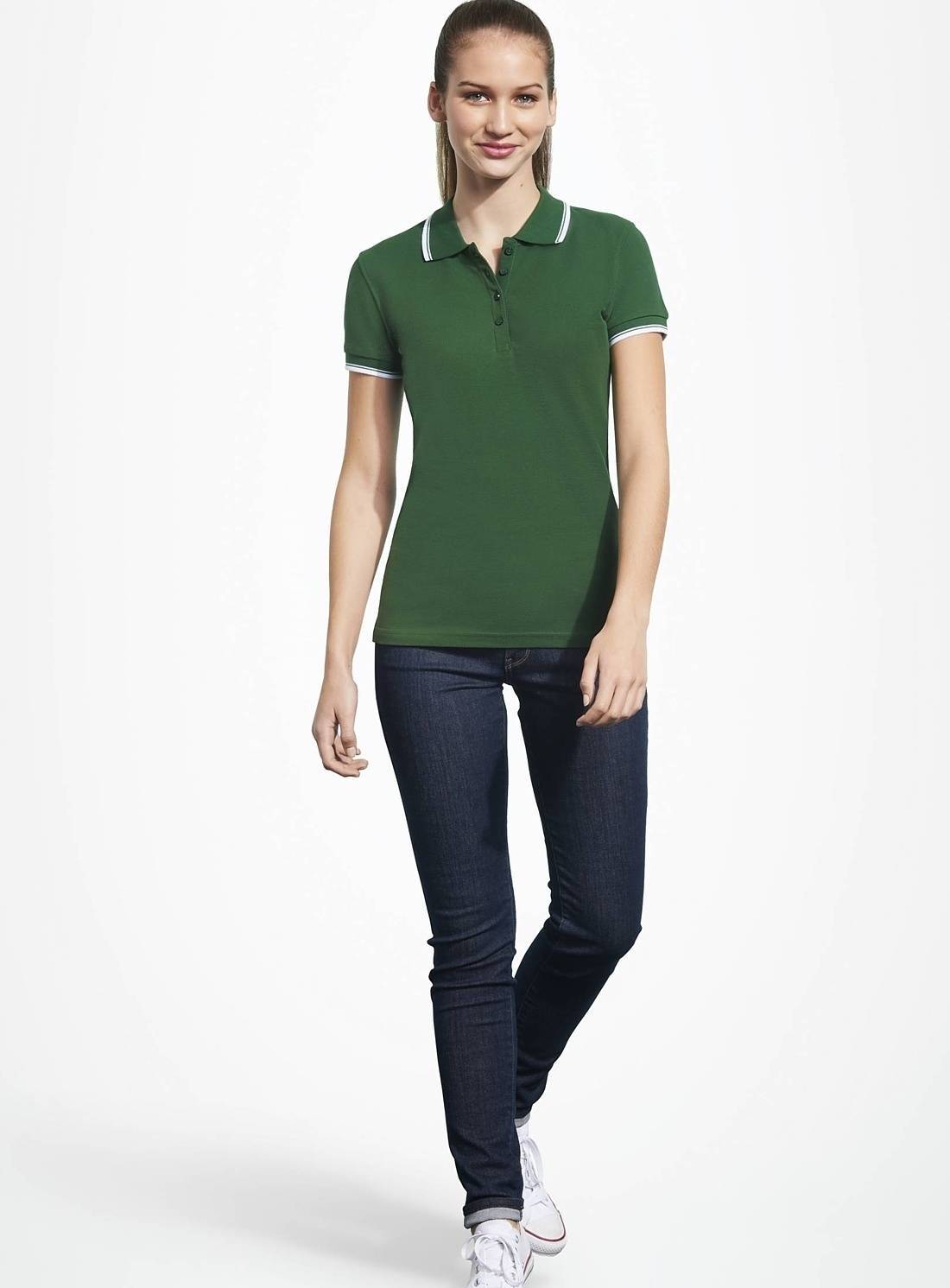 Damska koszulka polo model Practise