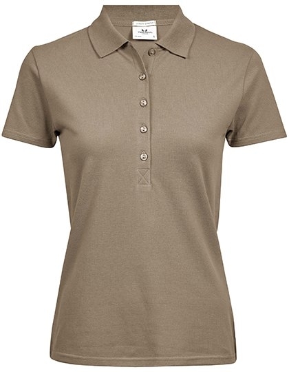 Damska koszulka polo  Stretch-5-Button