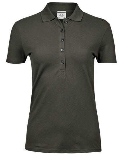 Damska koszulka polo  Stretch-5-Button