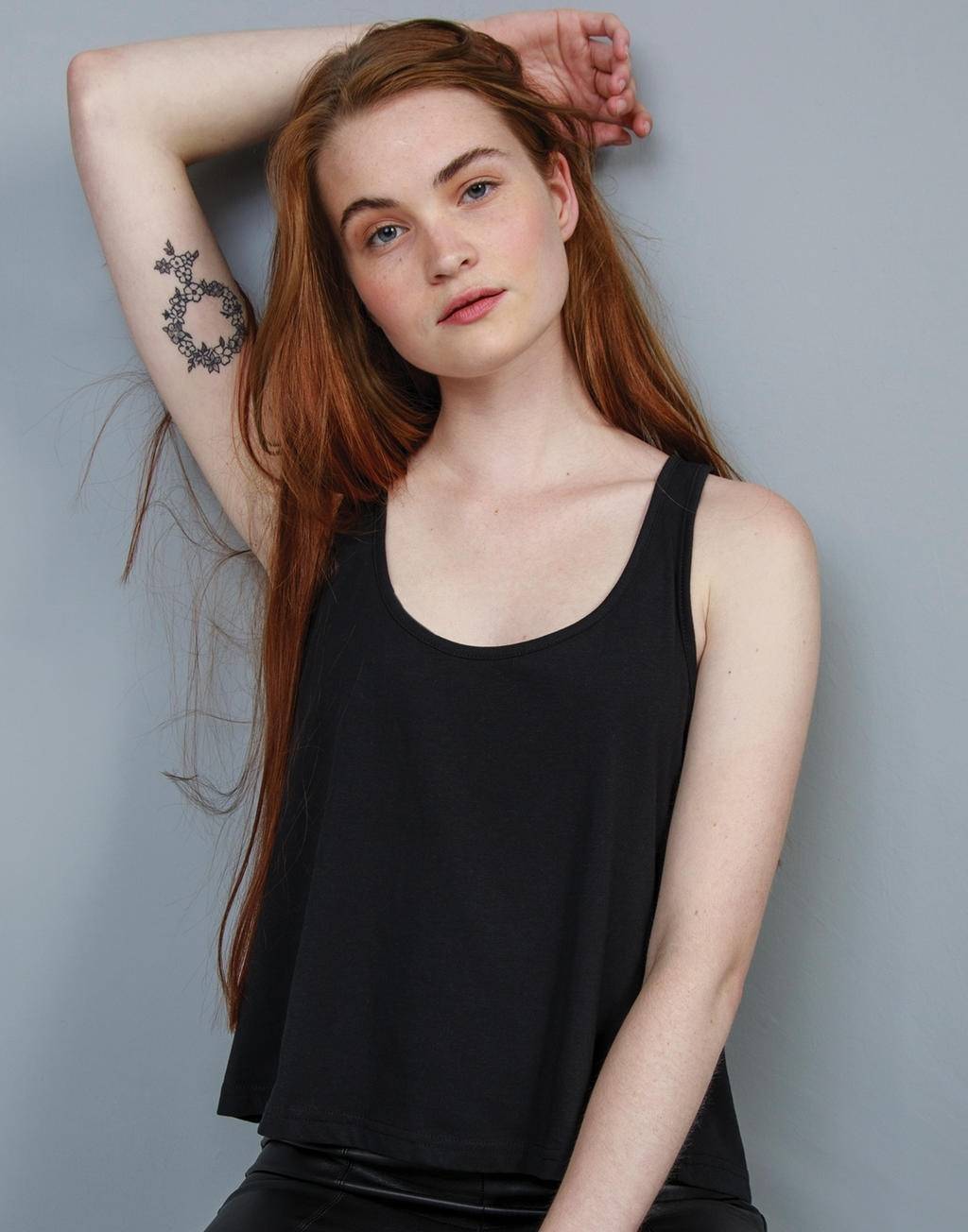 Damska koszulka z bawełny organicznej Crop Vest