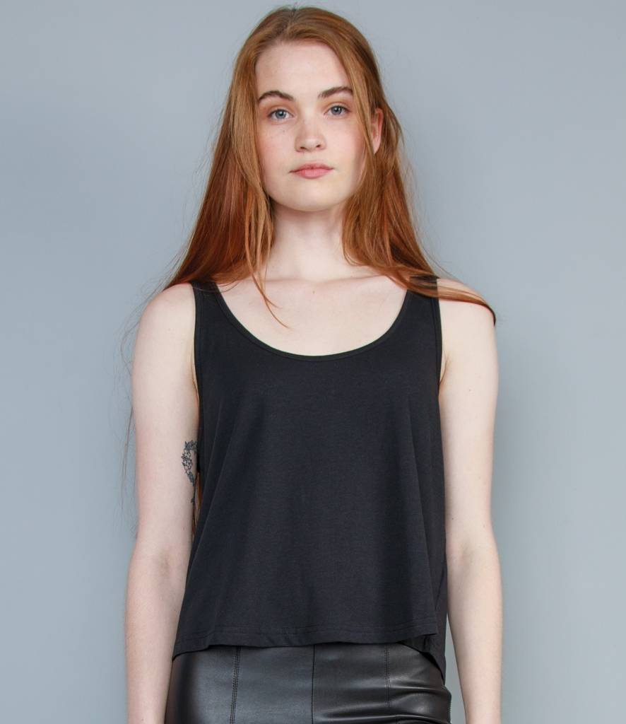 Damska koszulka z bawełny organicznej Crop Vest