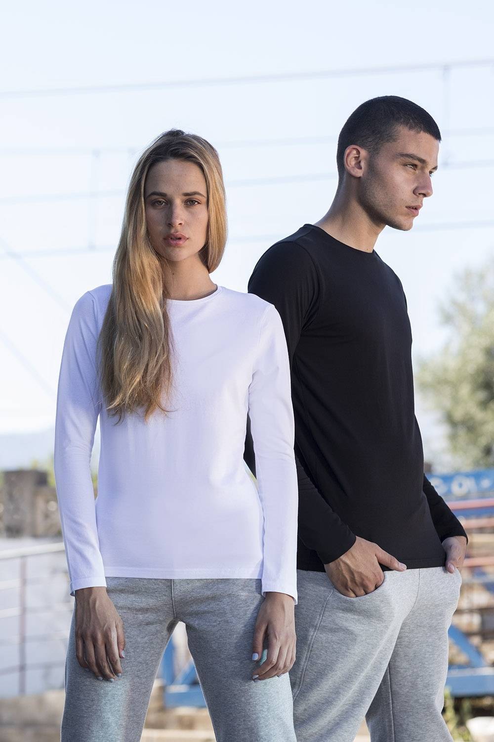 Damska koszulka z długim rękawem Feel Good