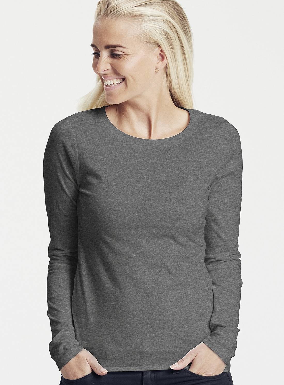 Damska koszulka z długim rękawem