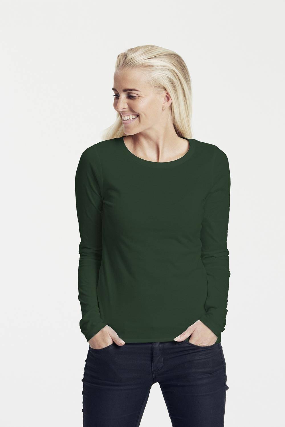 Damska koszulka z długim rękawem