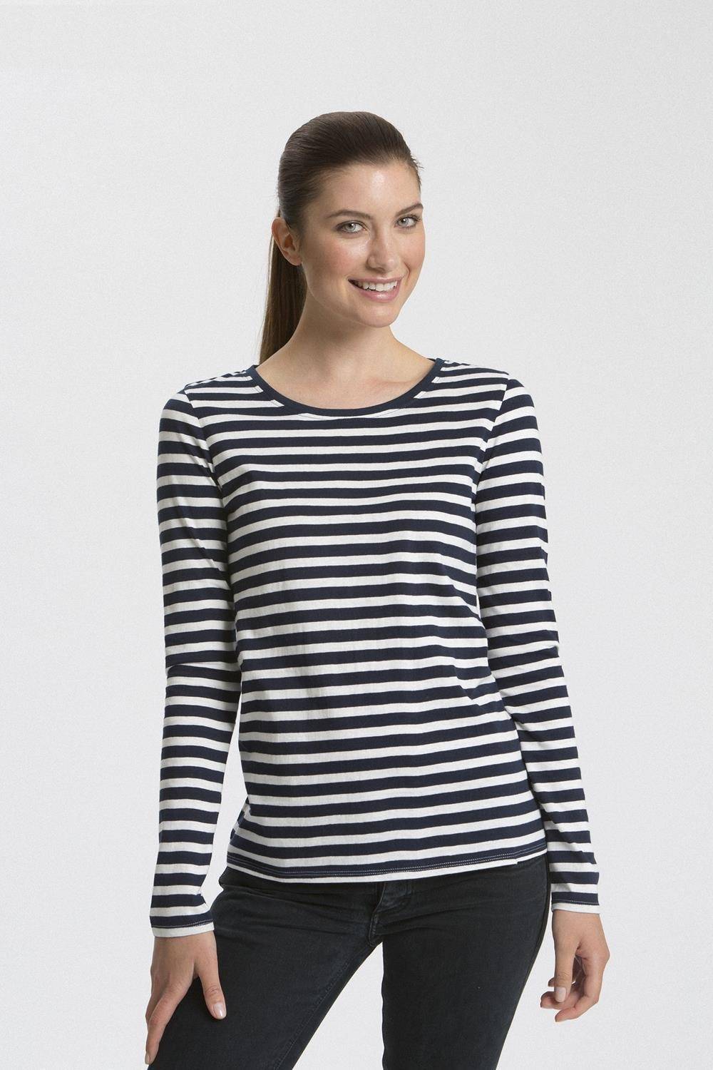 Damska koszulka z długim rękawem