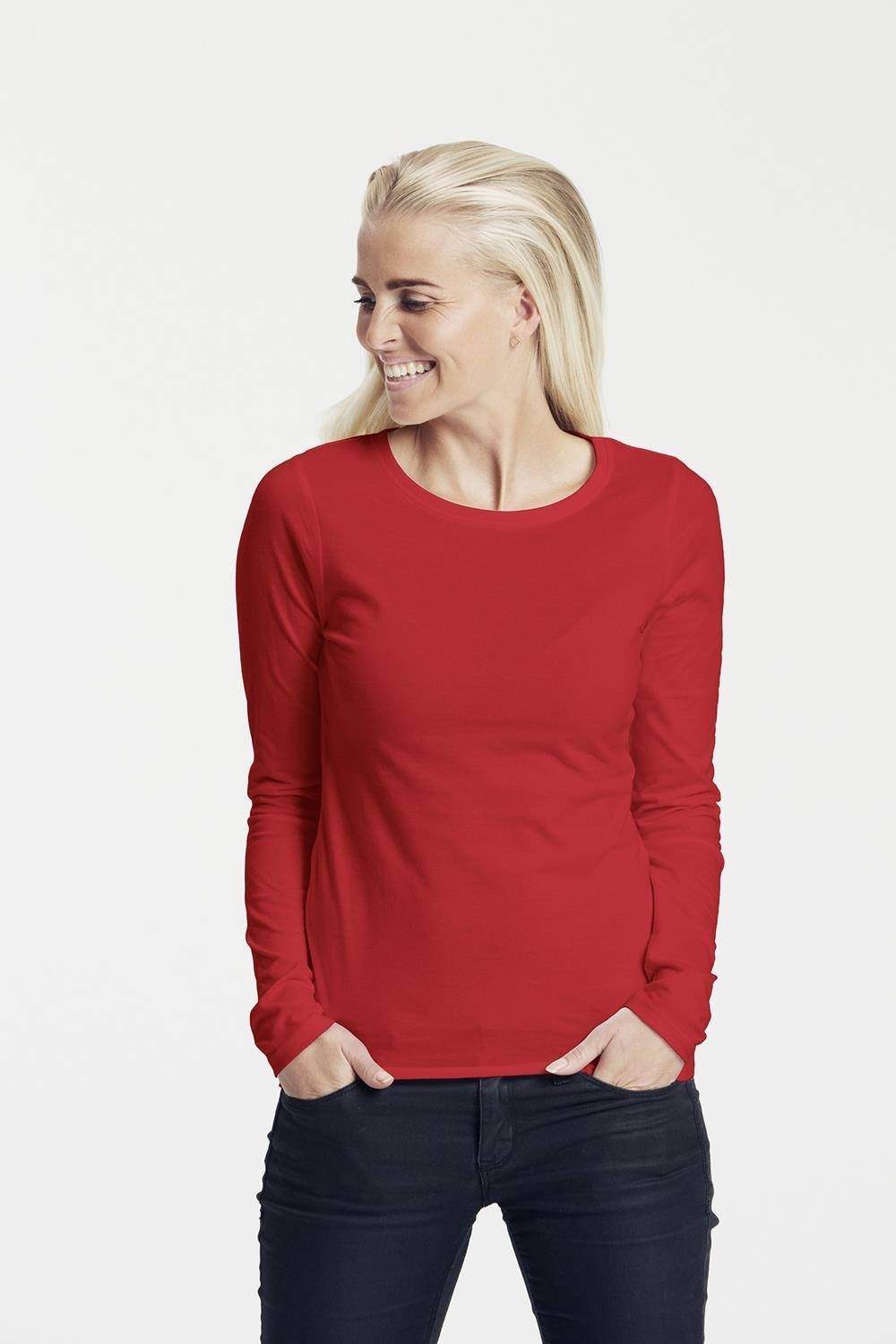 Damska koszulka z długim rękawem