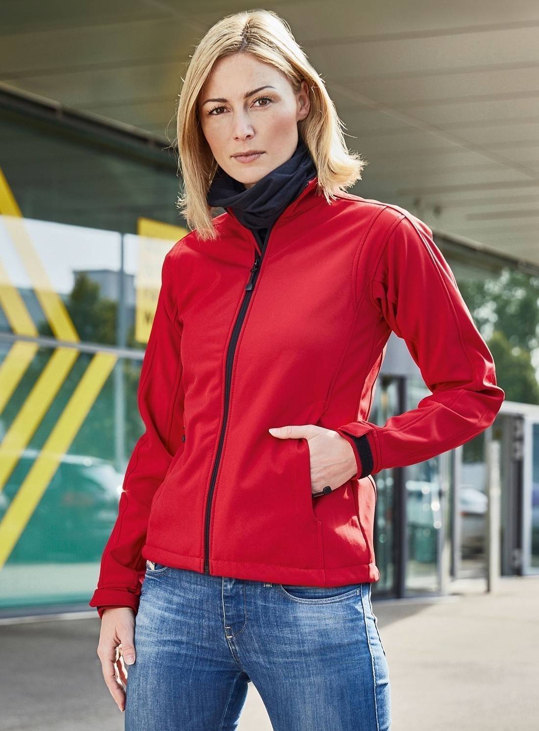 Damska kurtka model Softshell