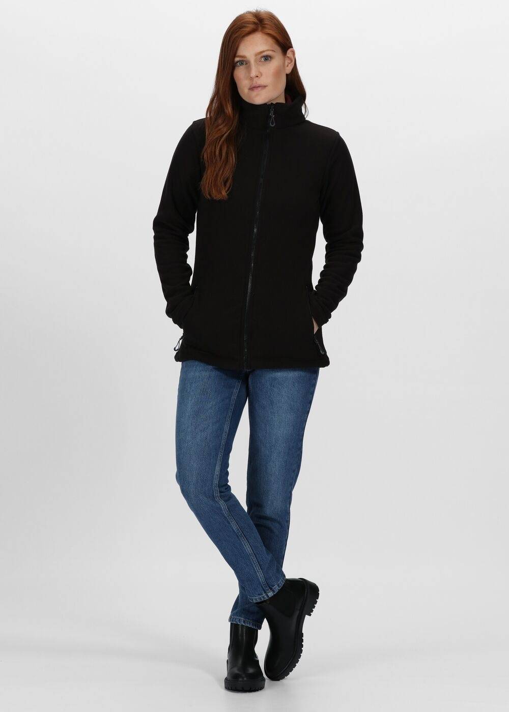 Damska kurtka Regatta z chowanym kapturem i klapą sztormową – 3 w 1