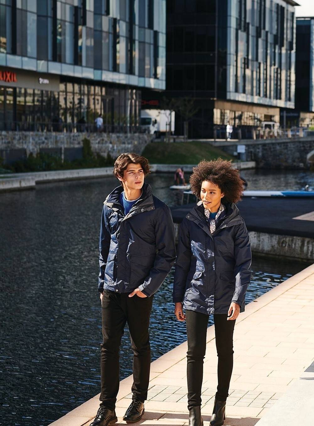 Damska kurtka Regatta z chowanym kapturem i klapą sztormową – 3 w 1