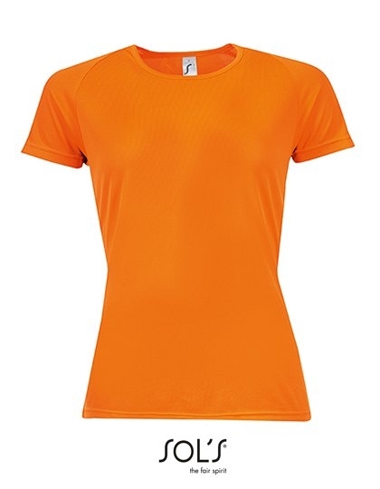 Damska sportowa koszulka Raglan Sleeves