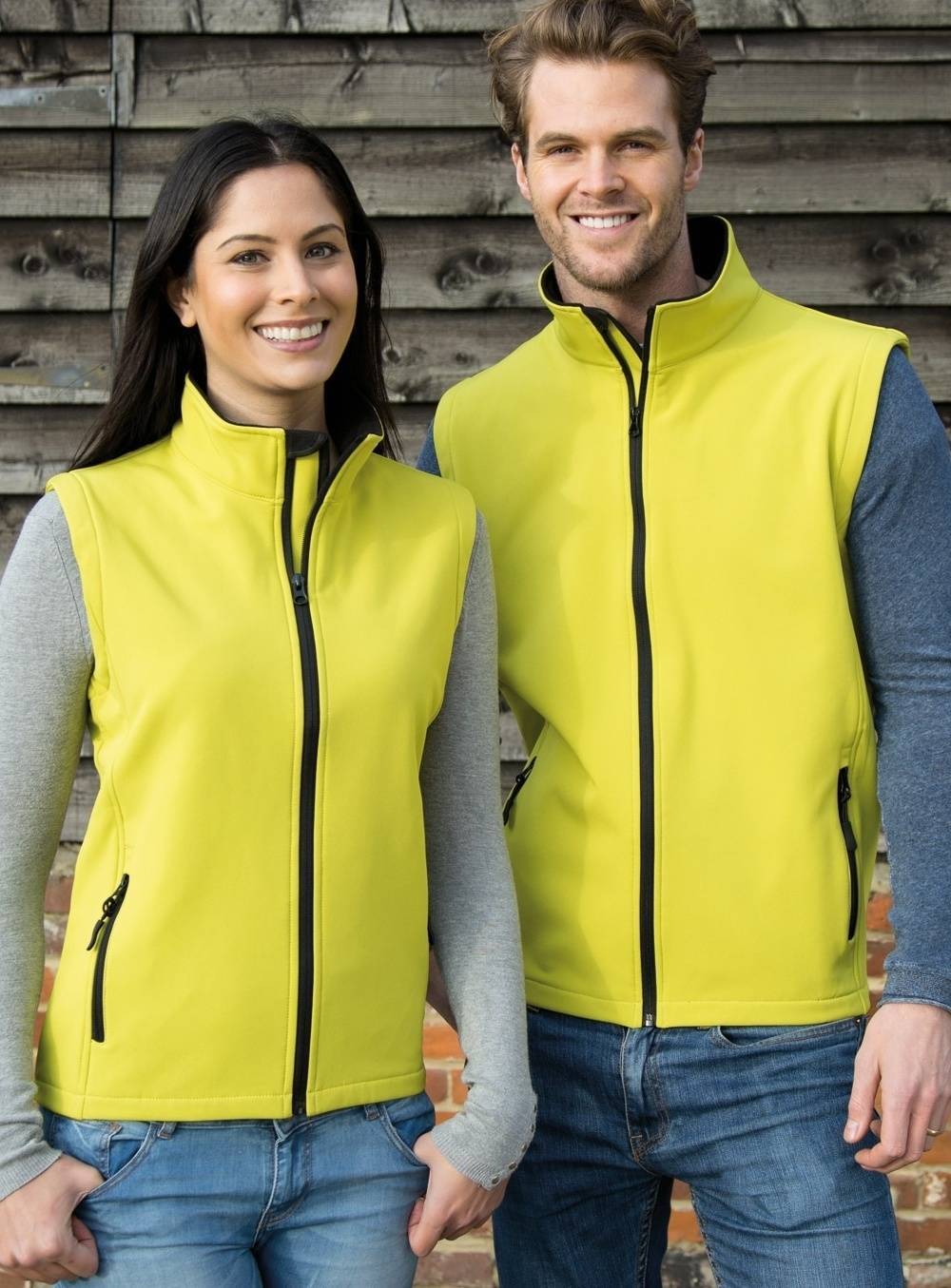 Damski bezrękawnik softshellowy Printable