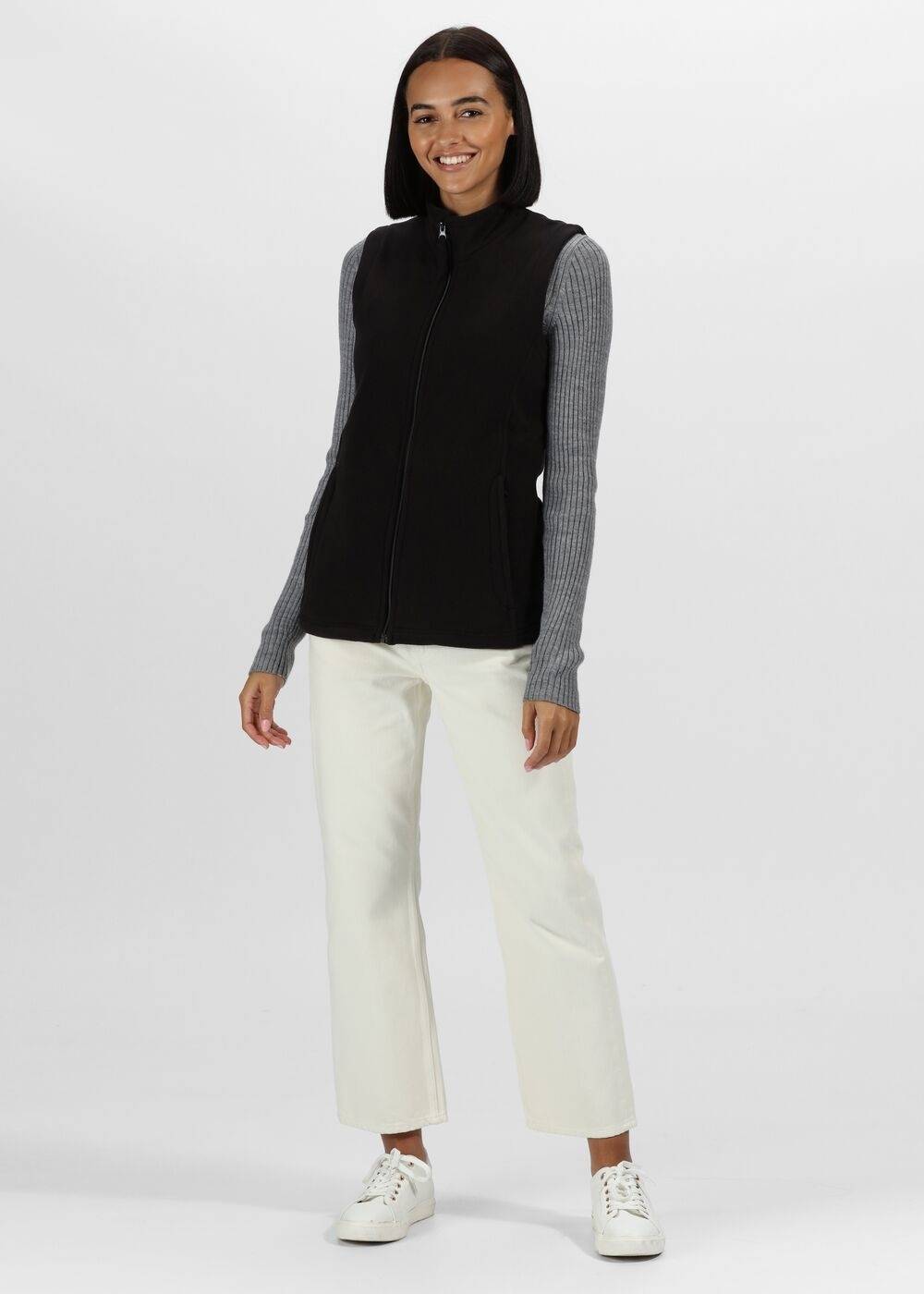 Damski bezrękawnik z polaru Micro Fleece