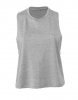 Damski t-shirt bez rękawów z wycięciem typu Racerback