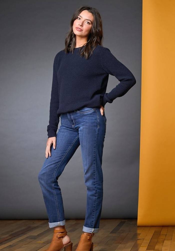 Damskie spodnie jeansowe Katy