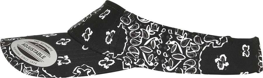 Daszek z dekoracyjnym wzorem graficznym, zapięcie na rzep