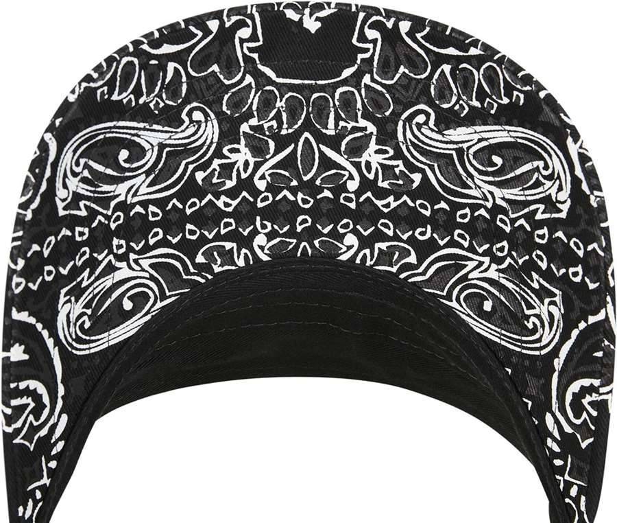 Daszek z dekoracyjnym wzorem graficznym, zapięcie na rzep