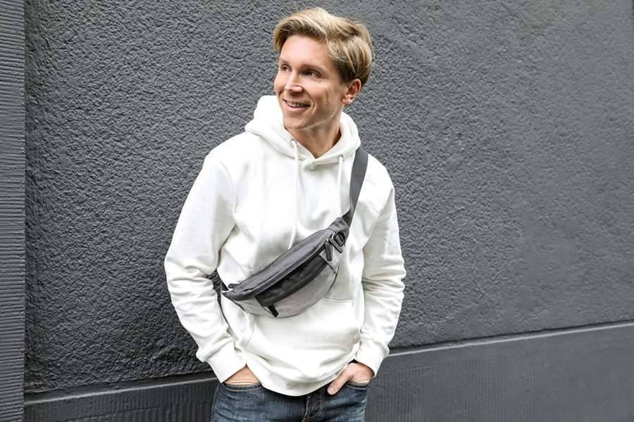 Duża saszetka o pojemności 4l z zamkiem dwukierunkowym