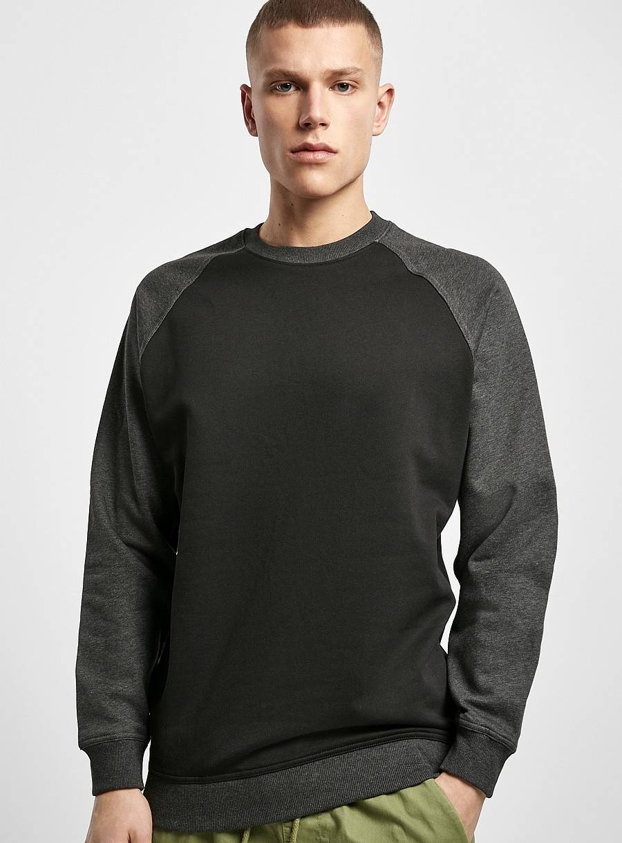 Dwukolorowa bluza męska bez metki producenta