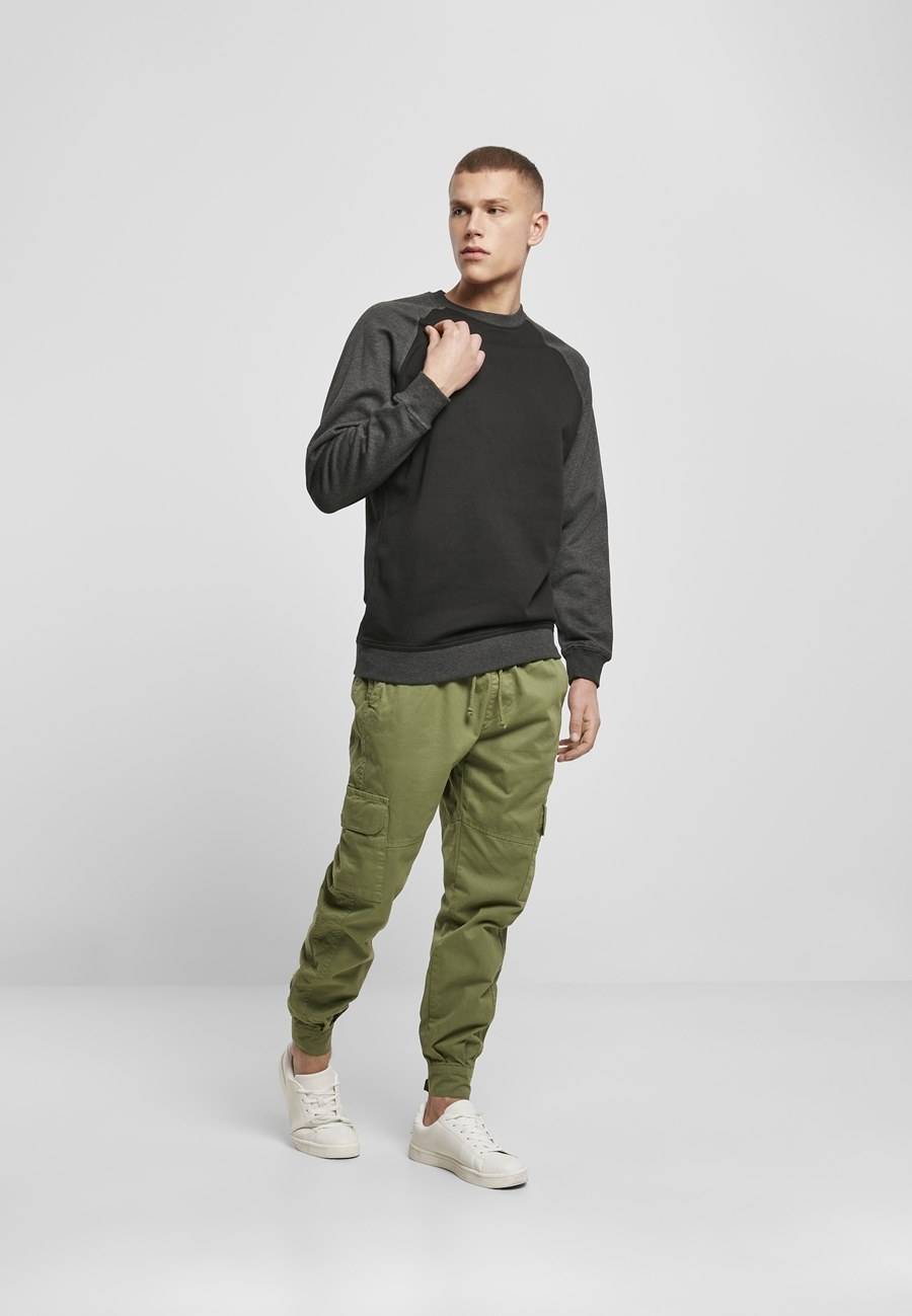 Dwukolorowa bluza męska bez metki producenta