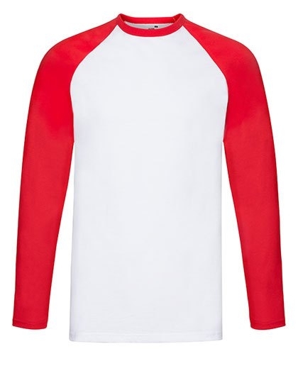 Dwukolorowa bluzka męska z długim rękawem