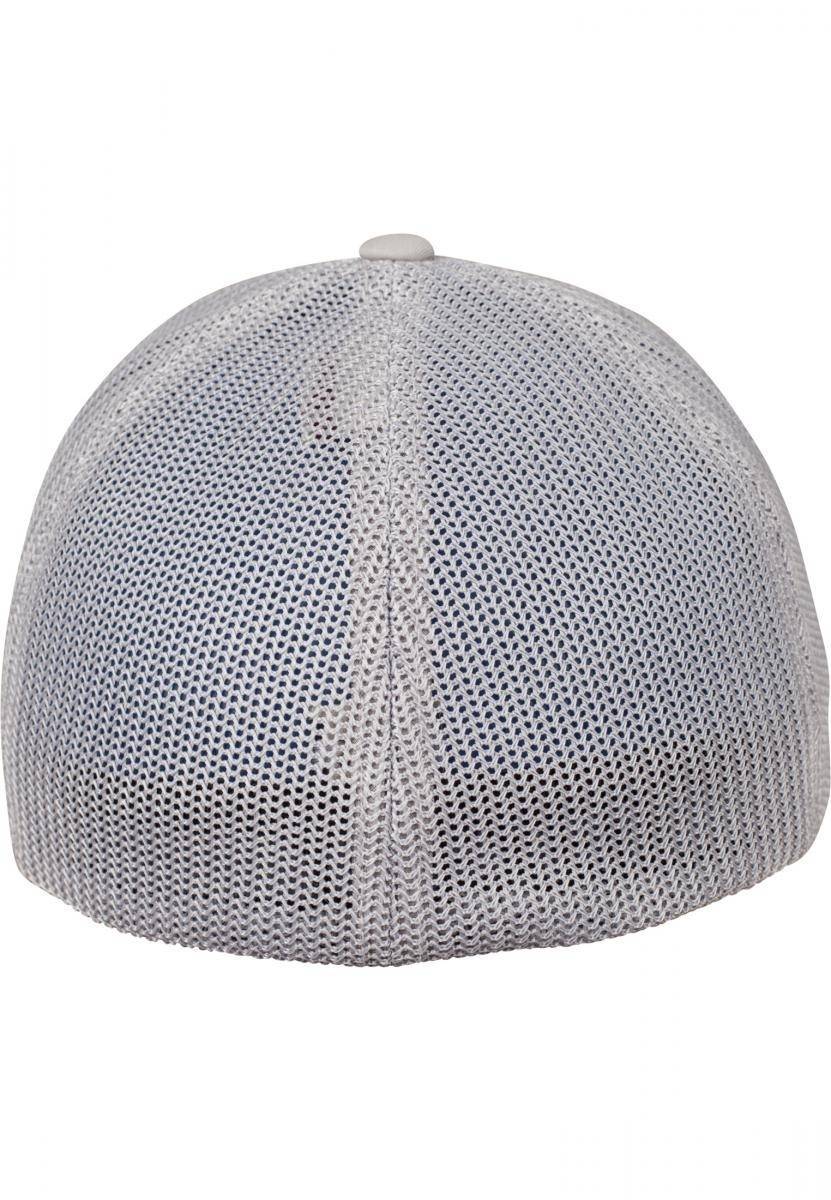 Dwukolorowa czapka z daszkiem o elastycznym dopasowaniu