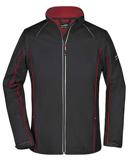 Dwukolorowa damska kurtka softshell Zip-Off
